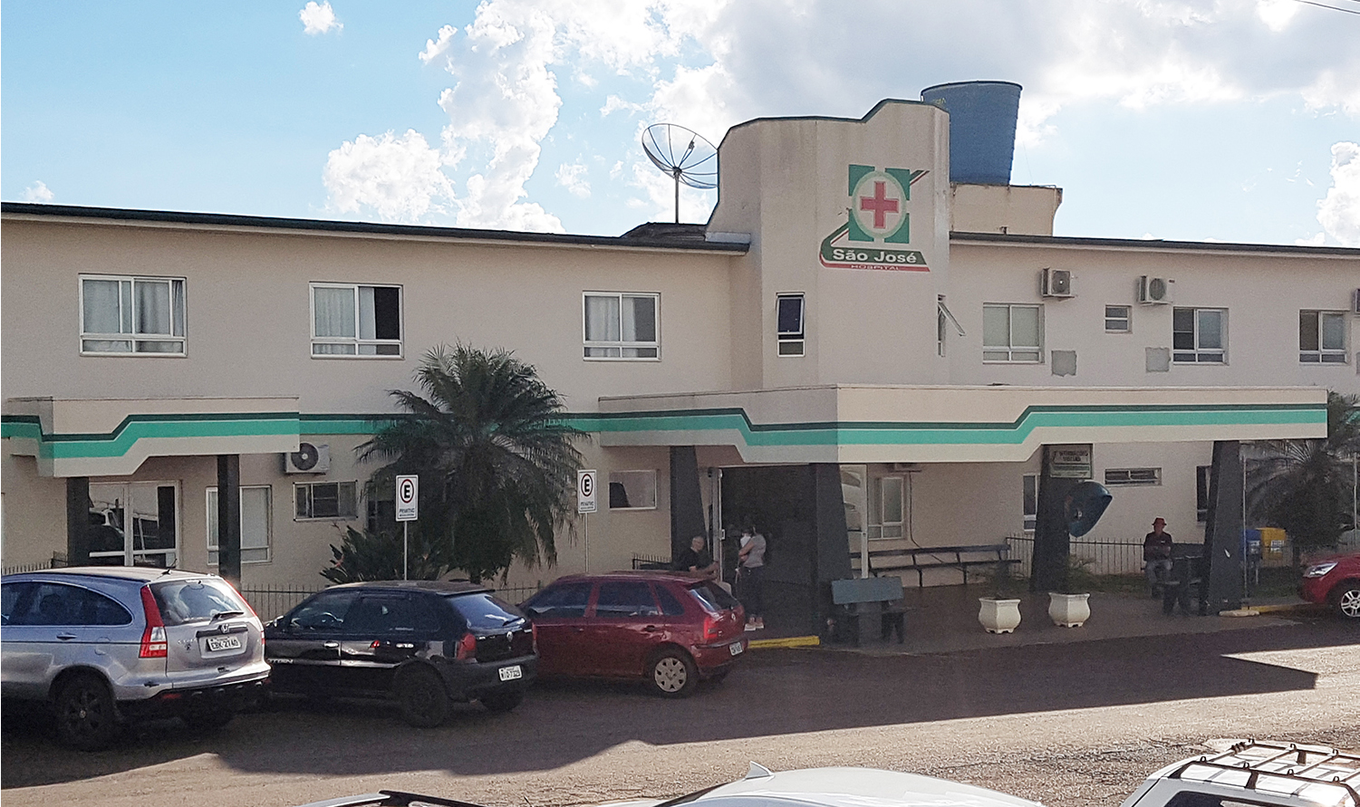 Foto do hospital São José em 2017