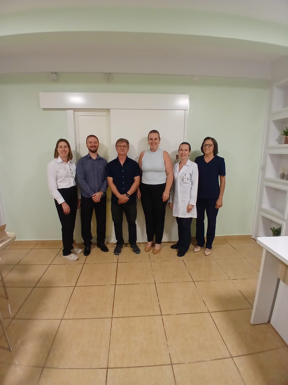 São José recebe secretários de São Lourenço do Oeste