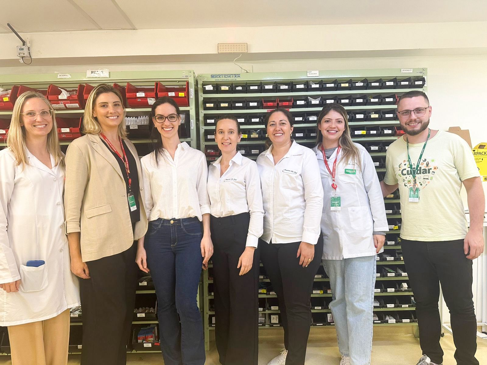 Visita ao Hospital da Unimed: Setor de Farmácia e Clínica Médica