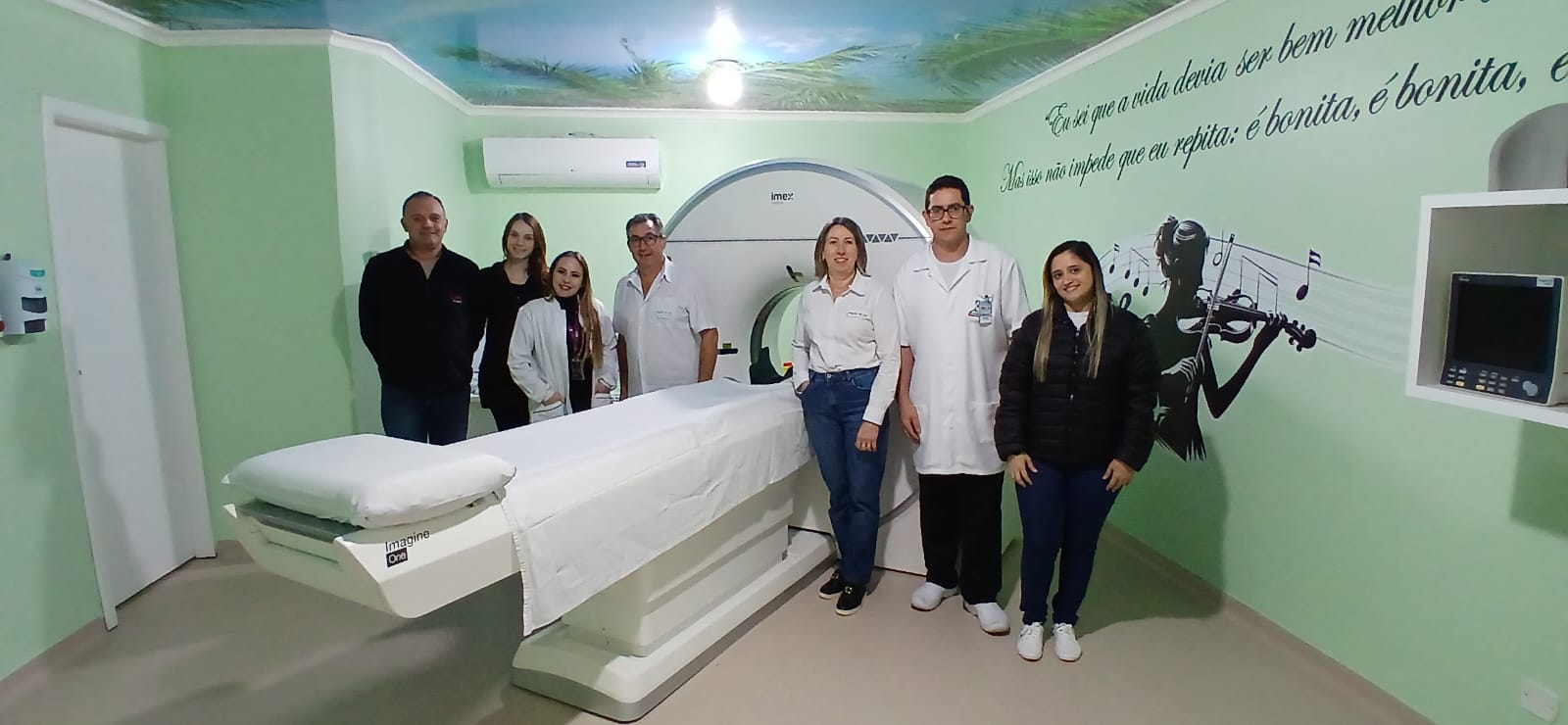 Encerra treinamento do novo tomógrafo do HSJ
