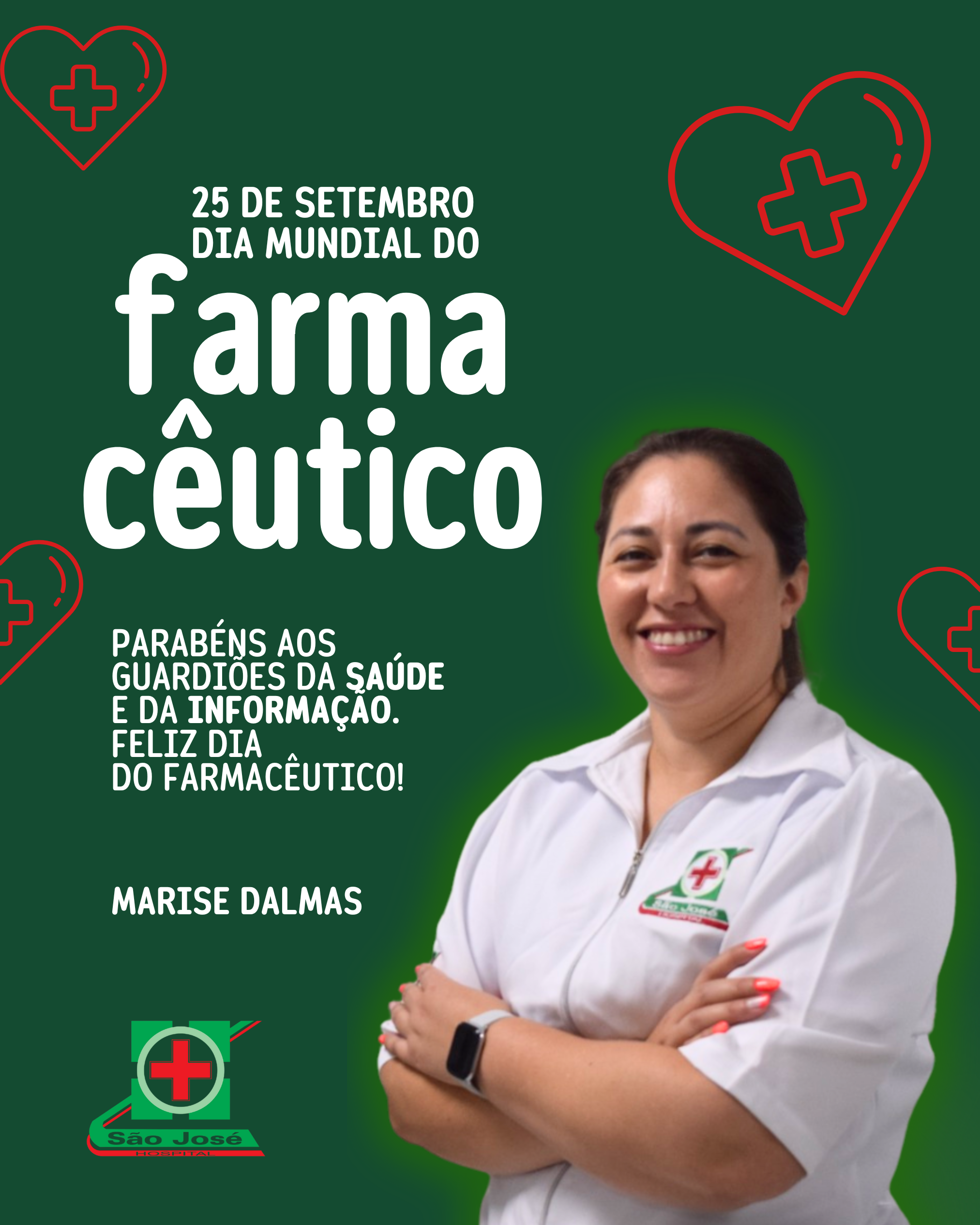 Dia Mundial do Farmacêutico: Parabéns aos profissionais
