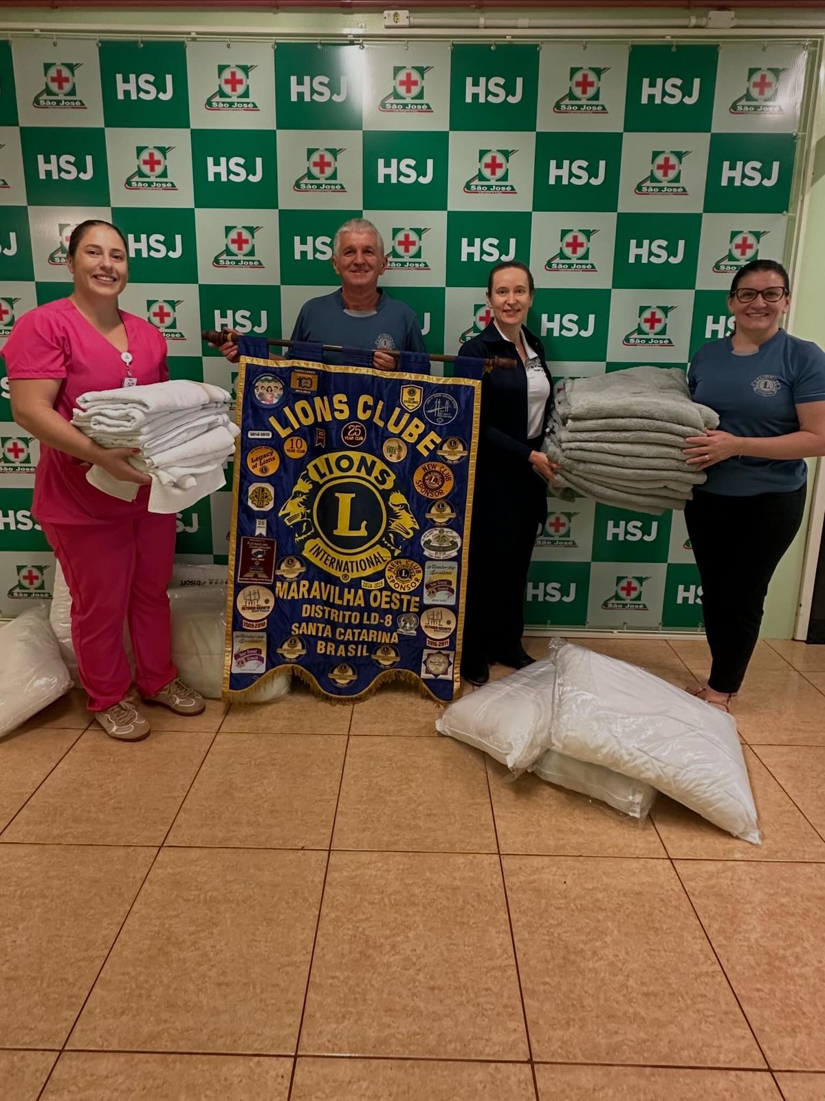 Lions Clube Maravilha Oeste realiza doação para nossa Casa de Apoio