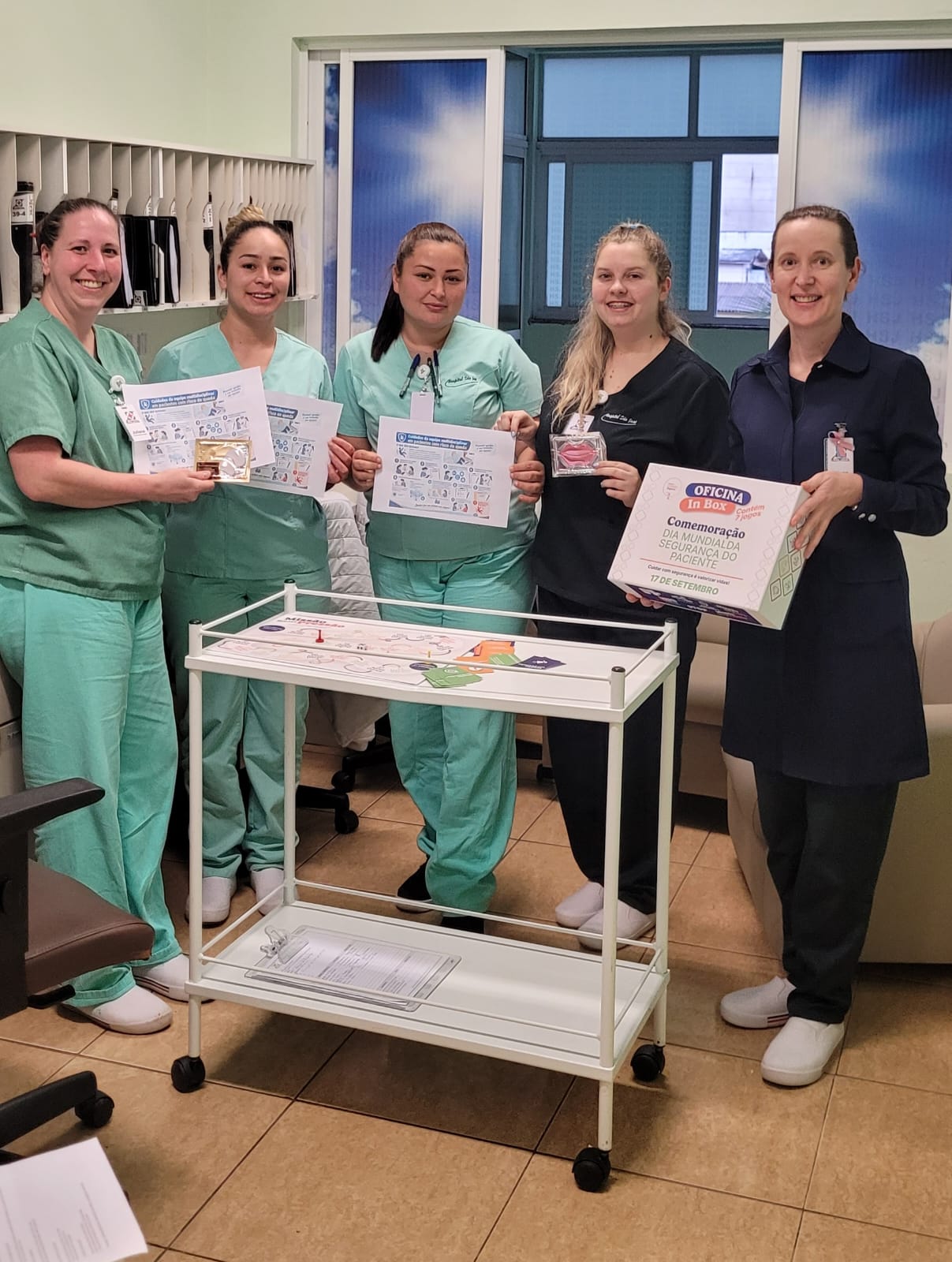 Prevenção de Lesão por Pressão: equipe HSJ realiza dinâmica educativa