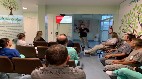 Curso Reciclagem da Brigada de Incêndio é realizado no SBHM