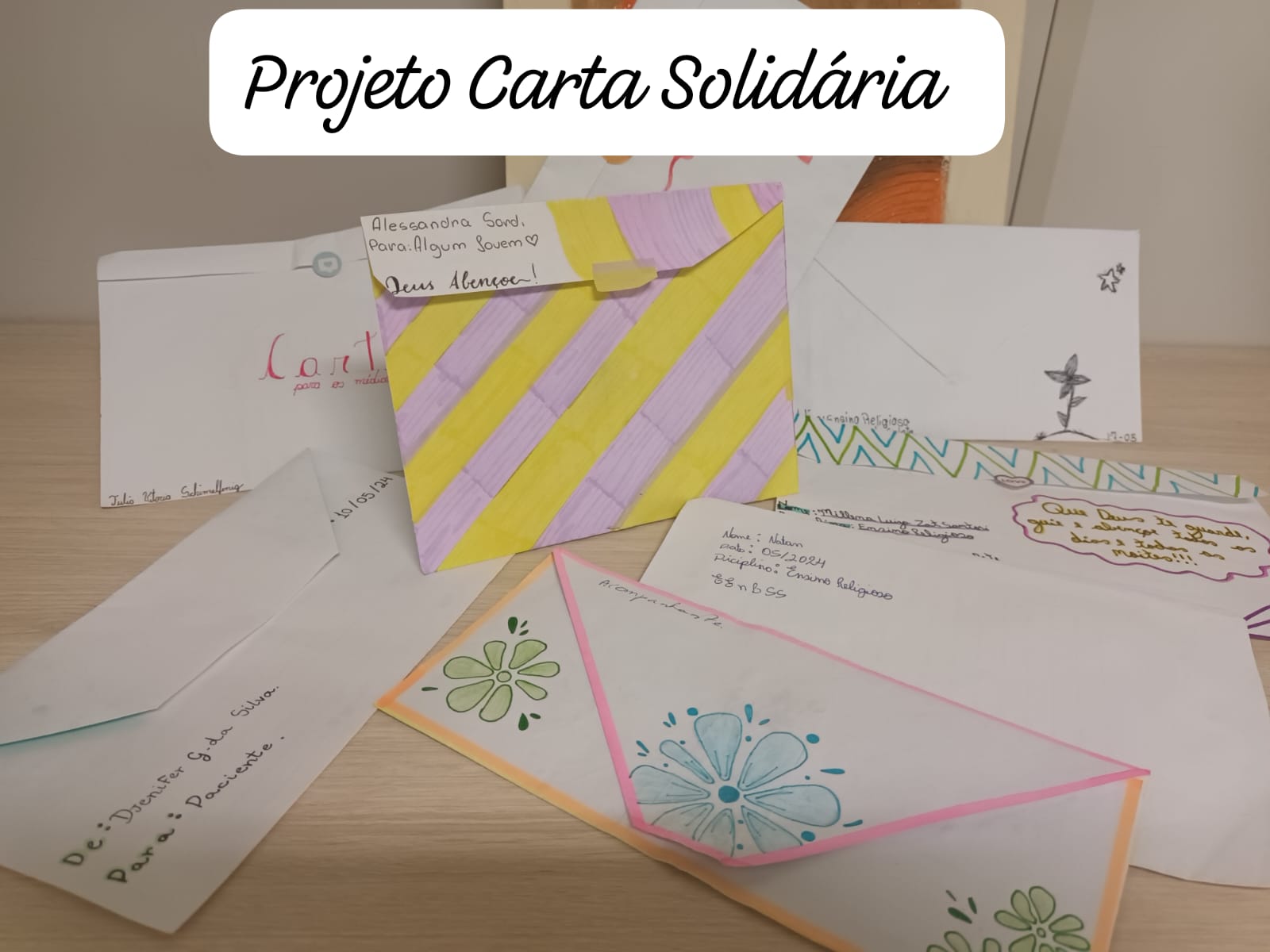 Projeto Carta Solidária ❤️❤️❤️